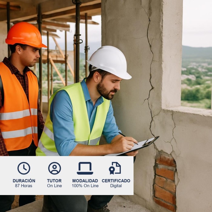 Curso de Peritaje en Construcción, Fallas y Vicios Constructivos