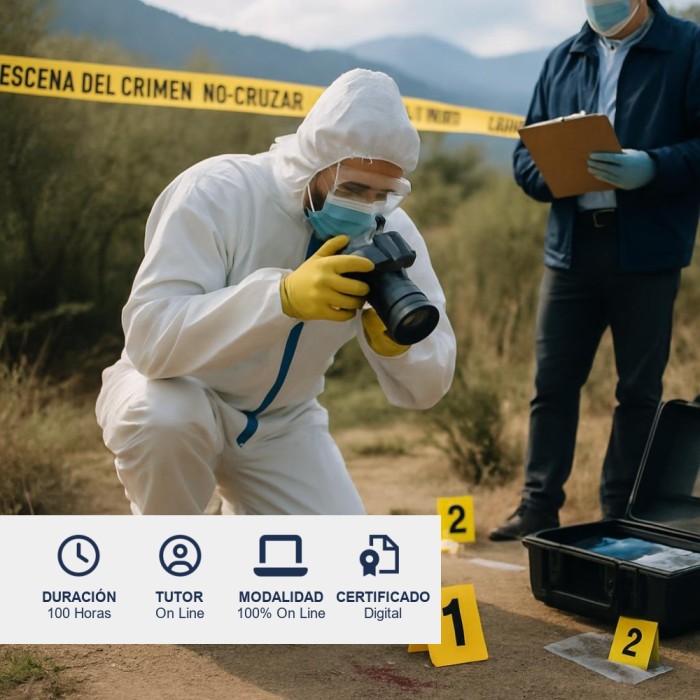 Curso de Cadena de Custodia y Preservación de Evidencias